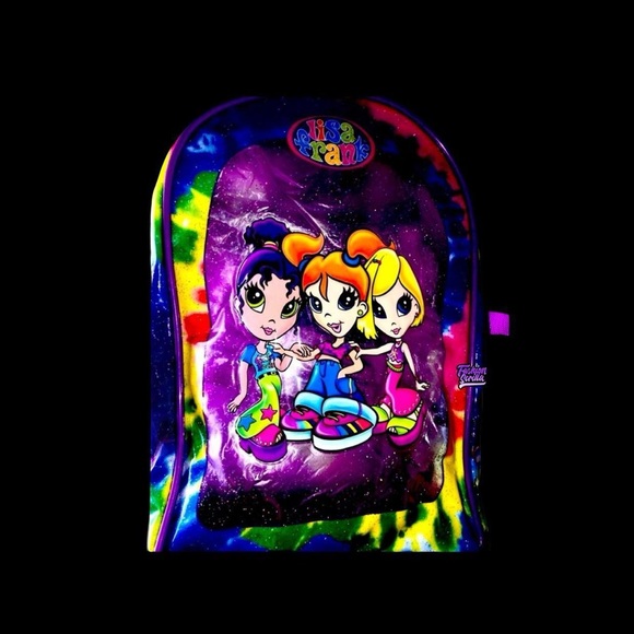 Lisa Frank Y2K Vintage Tie Dye Mini Backpack - Picture 9 of 10